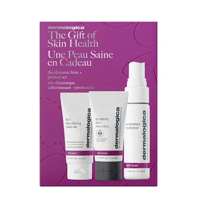 Dermalogica The Dynamic Firm + Protect Set In White