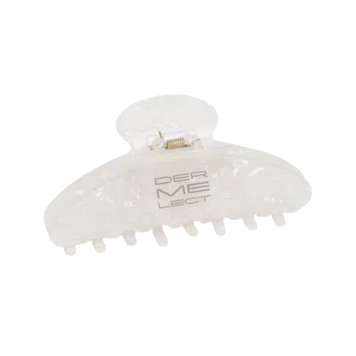 Dermelect Claw Clip In White
