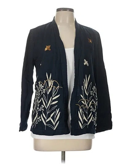 Pre-owned Des Petits Hauts Cardigan Sweater In Blue