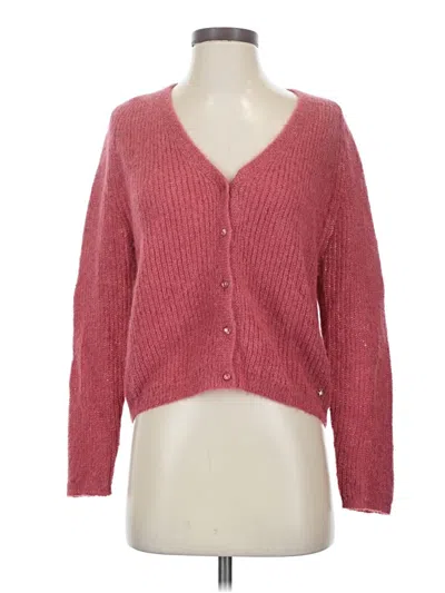Pre-owned Des Petits Hauts Cardigan Sweater In Pink