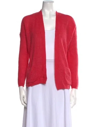 Pre-owned Des Petits Hauts Open Front Sweater W/ Tags In Pink