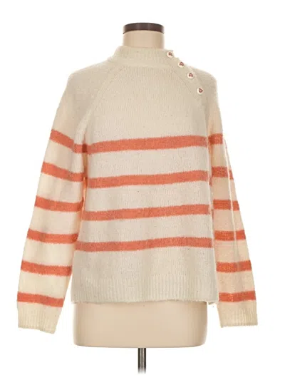 Pre-owned Des Petits Hauts Pullover Sweater In Ivory