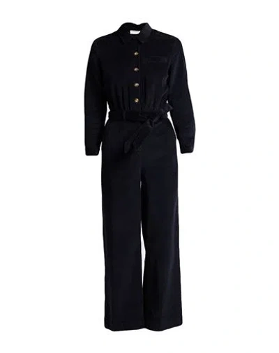 Des Petits Hauts Woman Jumpsuit Navy Size 1 Cotton