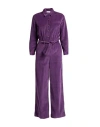 Des Petits Hauts Woman Jumpsuit Purple Size 1 Cotton