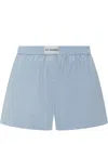 Des Phemmes Boxer With Logo In Pastel Blue