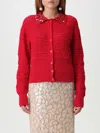 Des_phemmes Cardigan Des Phemmes Woman Color Red In Red