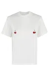 Des_phemmes Classic T-shirt In White