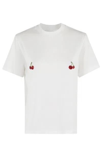 Des Phemmes Classic T-shirt In White