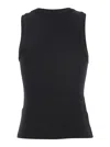 Des Phemmes Classic Tank Top In Black
