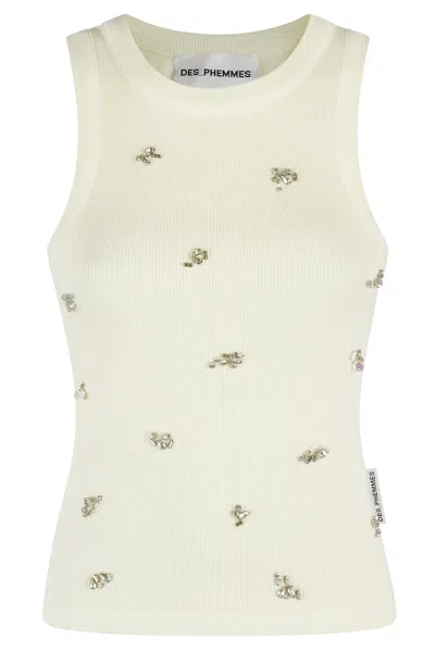 DES PHEMMES CLASSIC TANK TOP