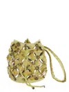 Des_phemmes Crystals Bag In Yellow