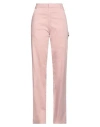 Des_phemmes Woman Pants Pink Size 4 Cotton, Elastane In Pink