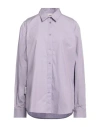Des Phemmes Des_phemmes Woman Shirt Lilac Size 4 Cotton In Purple