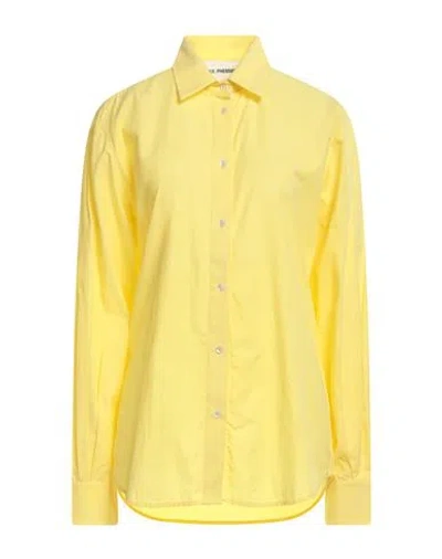 Des Phemmes Des_phemmes Woman Shirt Yellow Size 2 Cotton