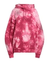 Des_phemmes Woman Sweatshirt Fuchsia Size 6 Cotton