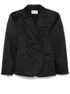 Des_phemmes Double-breasted Blazer In Black