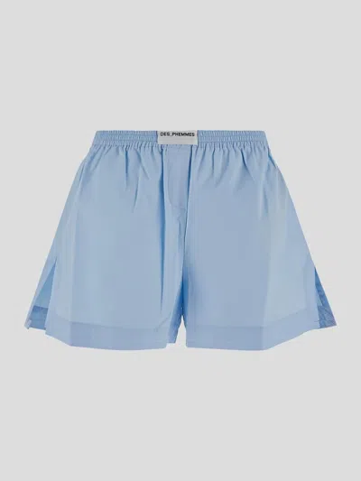 Des Phemmes Shorts In Blue