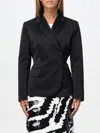 Des_phemmes Jacket Des Phemmes Woman Color Black In Schwarz