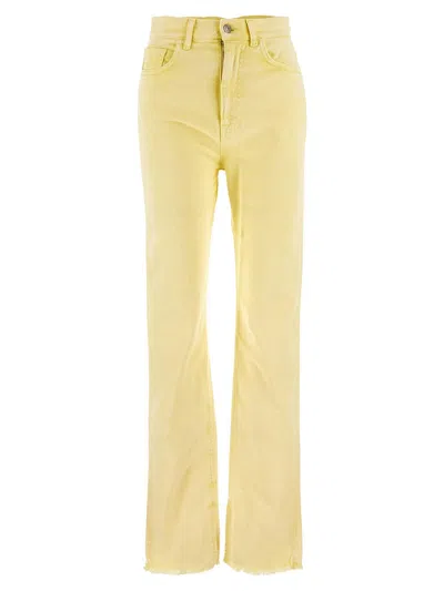 Des Phemmes Jeans In Yellow