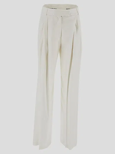 Des Phemmes Trouser Woman In White
