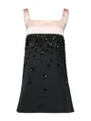 Des_phemmes Embellished Duchesse Mini Dress