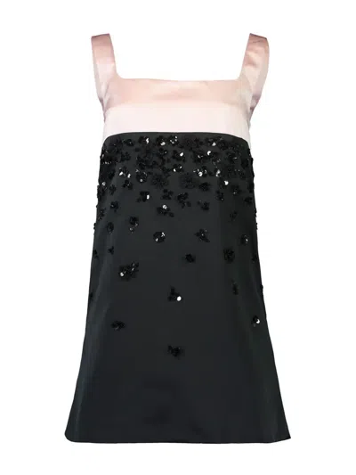 DES_PHEMMES SEQUIN-EMBELLISHED MINI DRESS