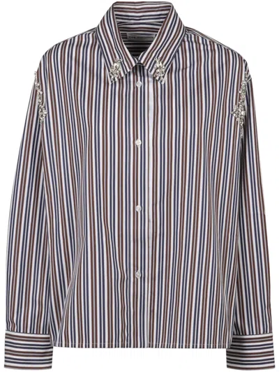 DES_PHEMMES STRIPED SHIRT