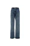 Des_phemmes Studded Detail High-waisted Denim Jeans With Flattering Fit
