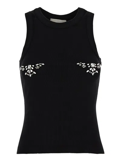 Des Phemmes Top In Black