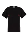 Des_phemmes Cherry T-shirt In Black