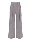 Des Phemmes Wide Suit Pant In Multicolor