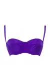 Des_phemmes Balconette Bra In Purple