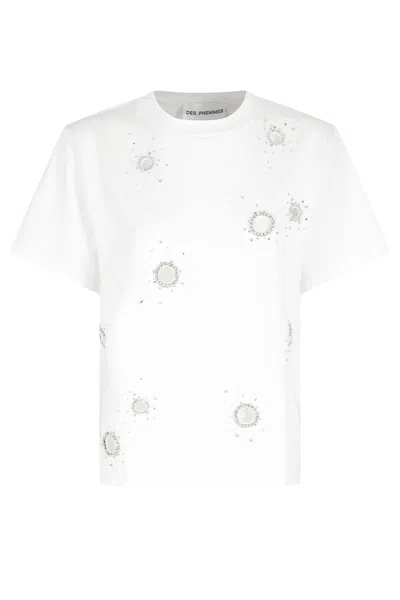 Des_phemmes Classic Tshirt In White
