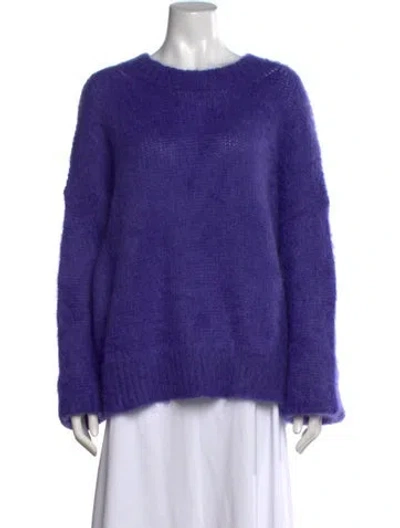 Pre-owned Des_phemmes Crew Neck Sweater In Purple