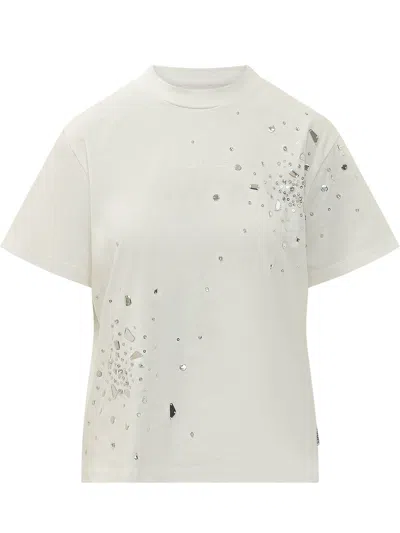Des_phemmes Des Phemmes Classic T-shirt In Purple