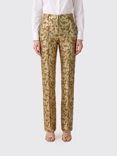 Des_phemmes Des Phemmes Pants Woman Color Gold In Yellow