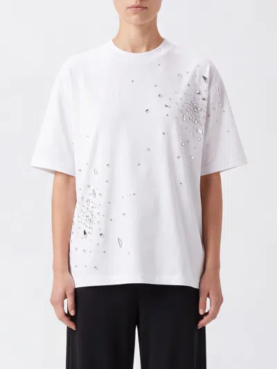Des_phemmes Des Phemmes Polo Shirt Woman Color White In Multi