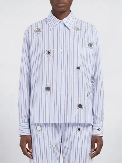 Des_phemmes Des Phemmes Shirt Woman In Blue