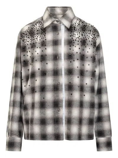 DES_PHEMMES FLANNEL SHIRT