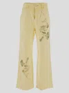 Des_phemmes Jeans In Yellow