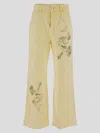 Des_phemmes Jeans In Yellow