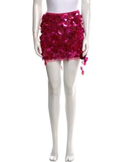 Pre-owned Des_phemmes Mini Skirt In Multi