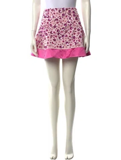 Pre-owned Des_phemmes Mini Skirt In Pink