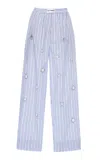 Des_phemmes Mirror-embellished Pajama Pants