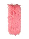 Des_phemmes Mongolian-fur Scarf In Pink