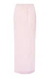 Des_phemmes Parachute Pocketed Maxi Skirt In Pink