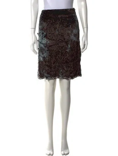Pre-owned Des_phemmes Patterned Mini Skirt In Multicolor