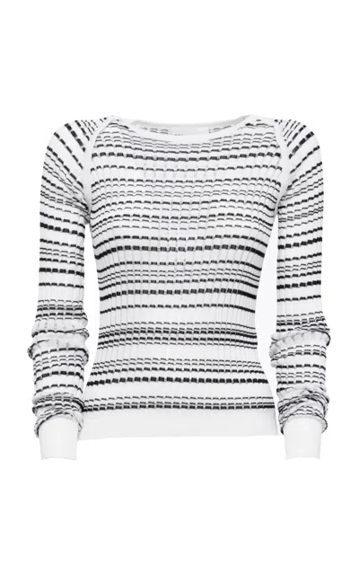 Des_phemmes Ribbed Knit Shirt In Multi