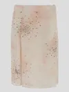 Des_phemmes Crystal-embellished Skirt