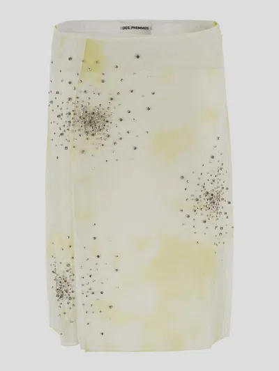 Des_phemmes Skirts In Yellow